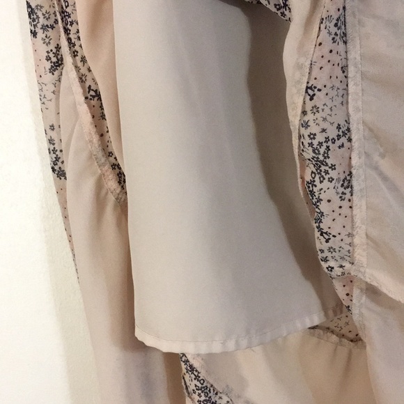 💘Forever 21 Maxi Skirt Sheer Floral design (M)💖 - Picture 5 of 10